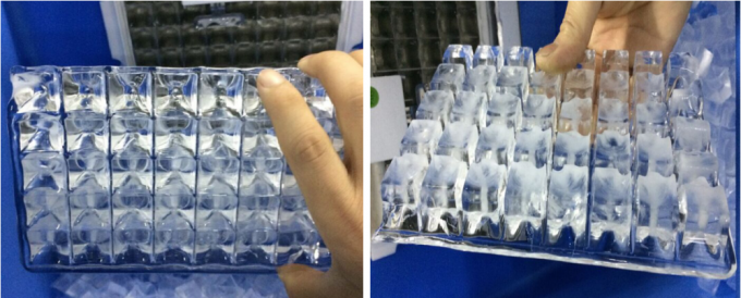 Kostkarka do lodu ze stali nierdzewnej R401A 60 kg Chłodzenie powietrzem 24