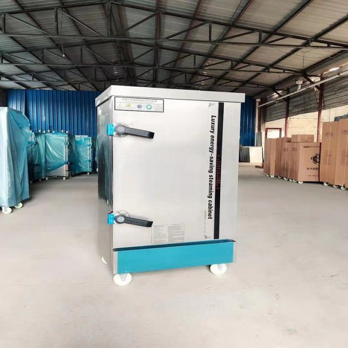 Maszyna do gotowania na parze kurczaka CE Stainless304 do stołówki restauracyjnej 2